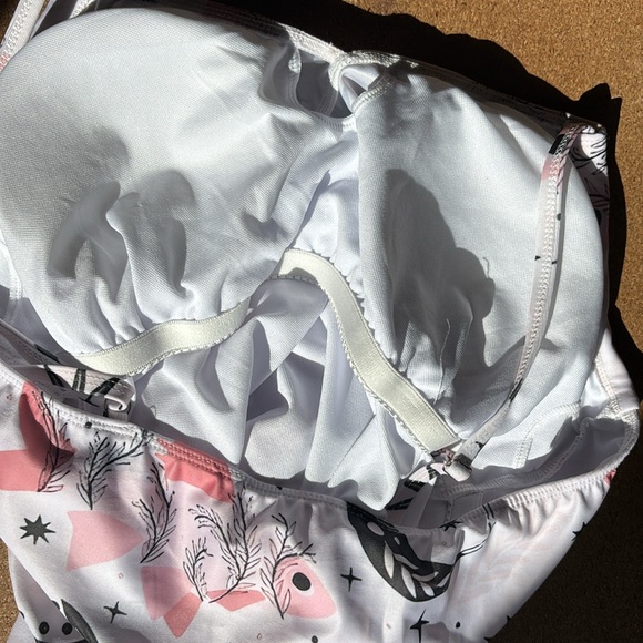 Two piece swim suit. NWOT never worn. - Picture 4 of 6